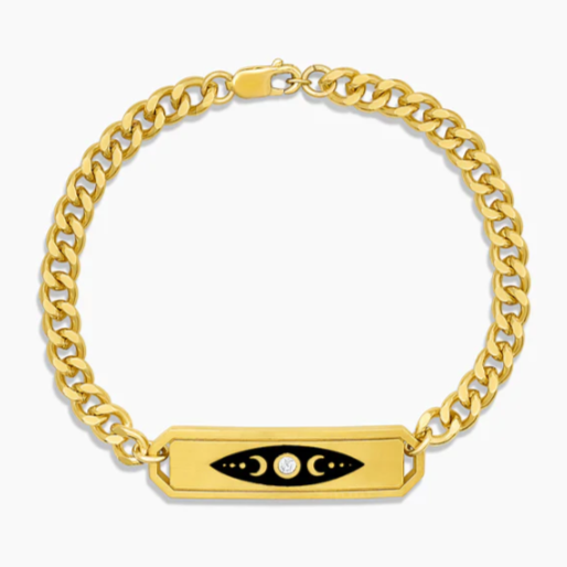 Divine Feminine bracelet with enamel
