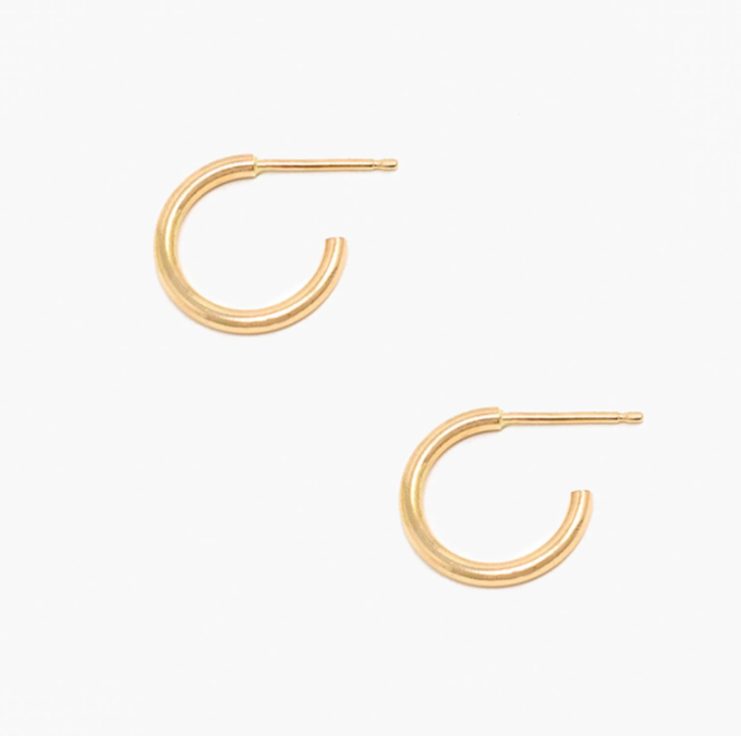 Celine Huggie Hoops