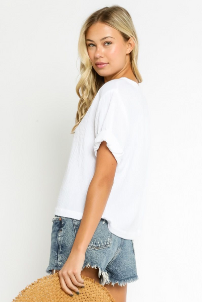 Gauzey Tee
